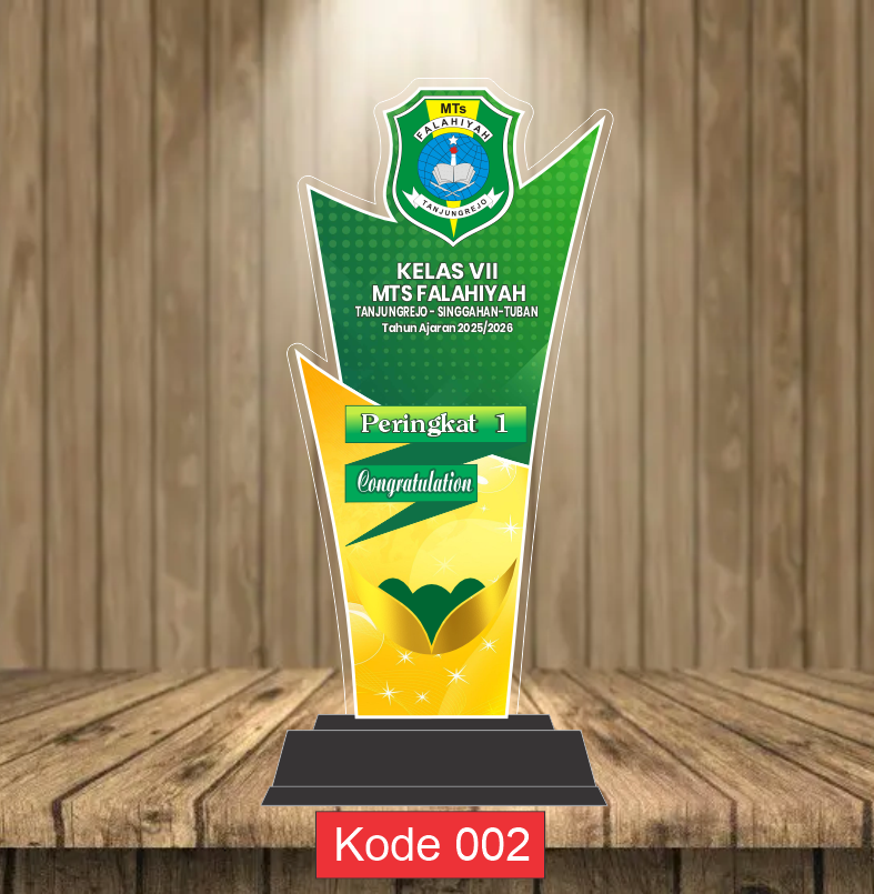 002-Plakat Akrilik (tebal 3 mm)